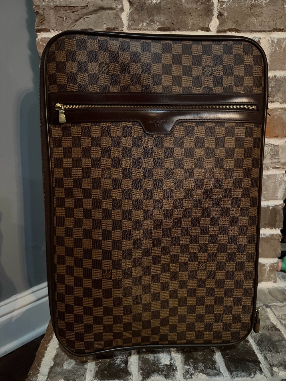 Louis Vuitton Pégase 55 suitcase Damier Ebene